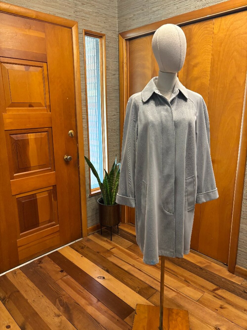 Light Grey Misty Harbor Lightweight Swing Coat